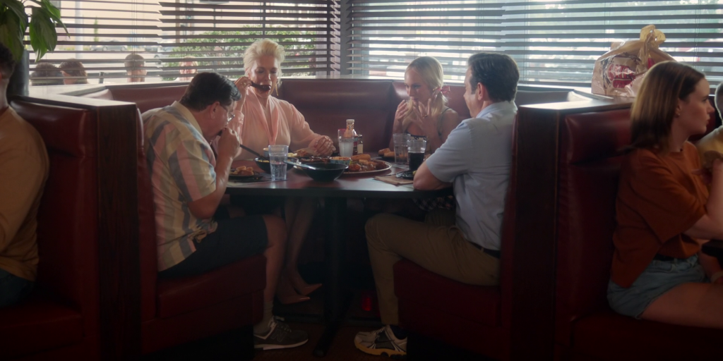 Ted Lasso Season 4 episode 1. The Ted Lasso reunion with Higgins, Rebecca and Keeley. 
