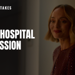 Erin Beaumont reacts in the moment of Roy's hospital confession in Ted Lasso season 4 episode 6, Prime Time Takes Punchline featured image