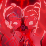 Avatar Seven Havens Afflicted has the twins fight a red black entity by using energy bending.